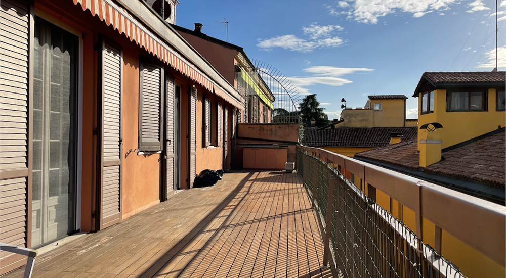 foto reali Il secondo Terrazzo lato Ovest
